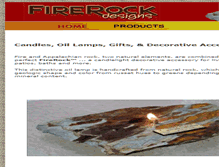 Tablet Screenshot of firerockdesigns.com